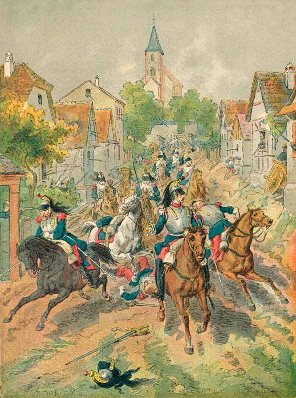 Os couraçados de Reichshoffen de Frederic Theodore Lix