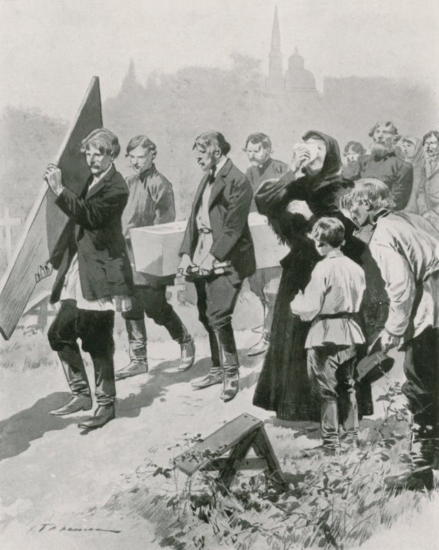 Um funeral de classe média de Frederic de Haenen