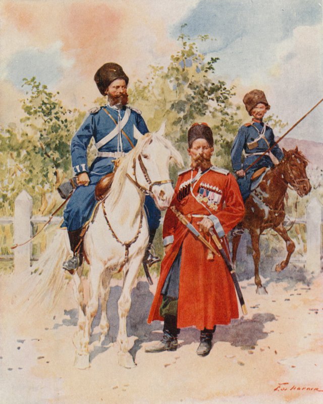 Cossacos da Guarda e Guarda Imperial de Frederic de Haenen