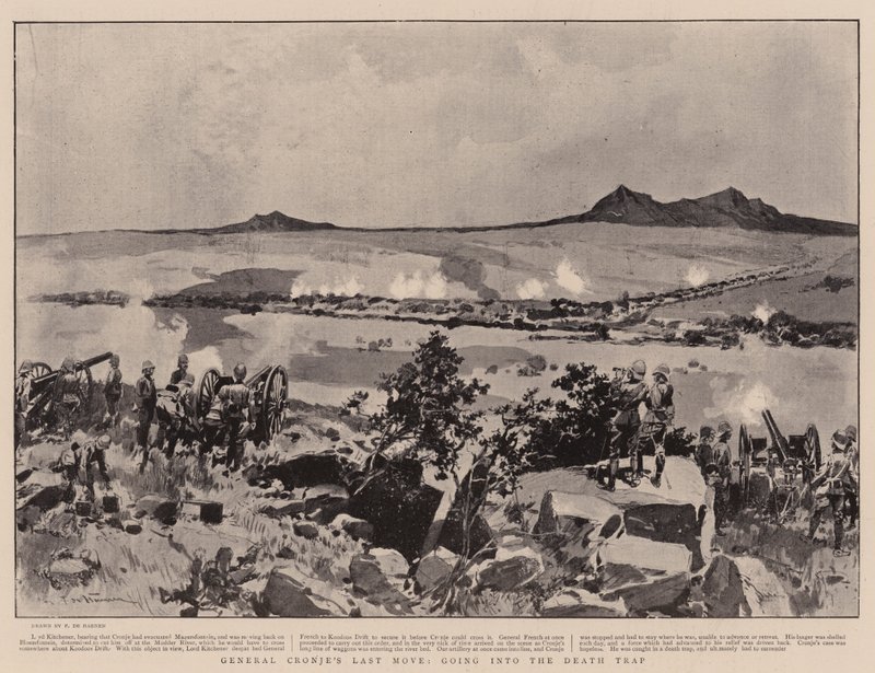Último Movimento do General Cronje, indo para a Armadilha da Morte de Frederic de Haenen