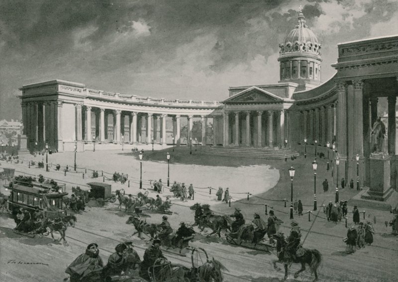 Catedral de Kazan de Frederic de Haenen