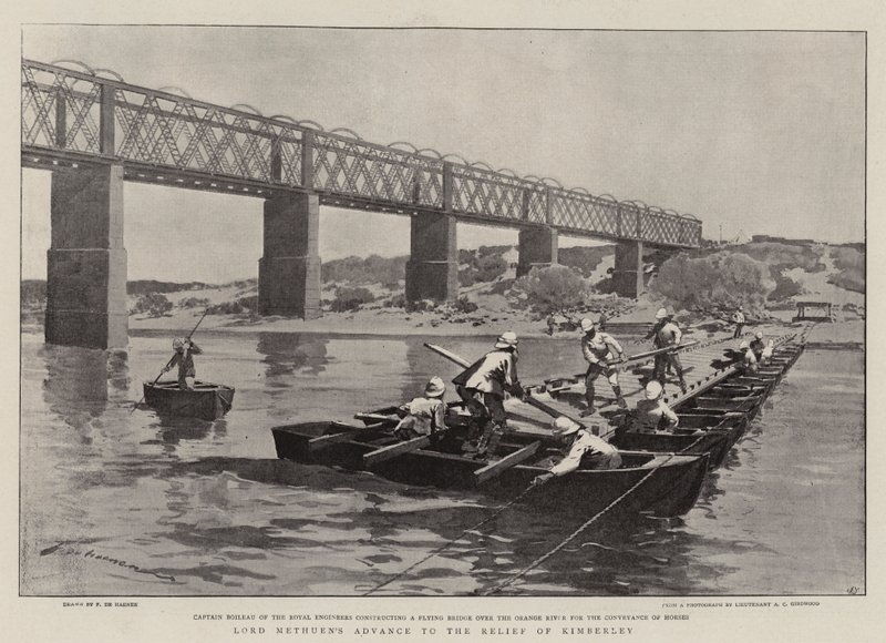 Avanço do Senhor Methuen ao Socorro de Kimberley de Frederic de Haenen