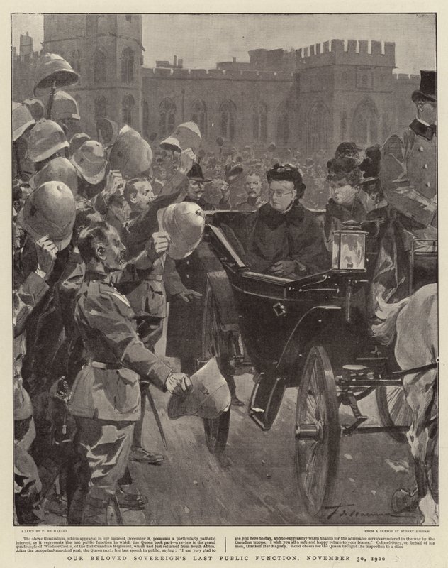 Última Função Pública do Soberano Amado, 30 de novembro de 1900 de Frederic de Haenen