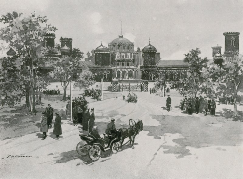 Palácio Petrovsky de Frederic de Haenen