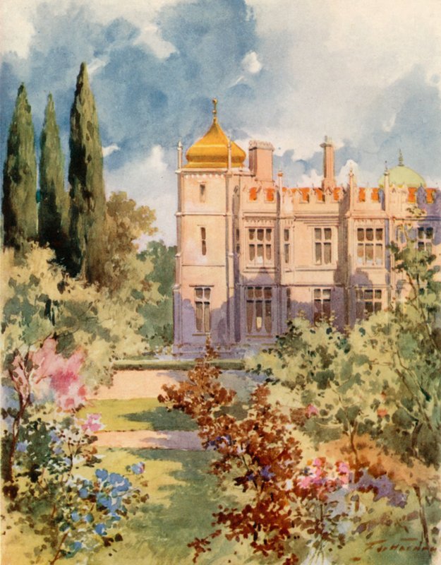 Palácio Real, Livadia, Crimeia de Frederic de Haenen