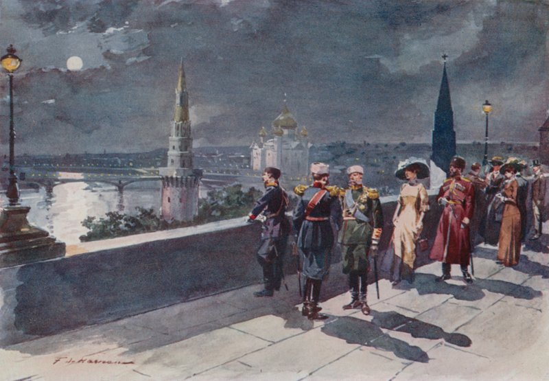 Terraço do Kremlin de Frederic de Haenen