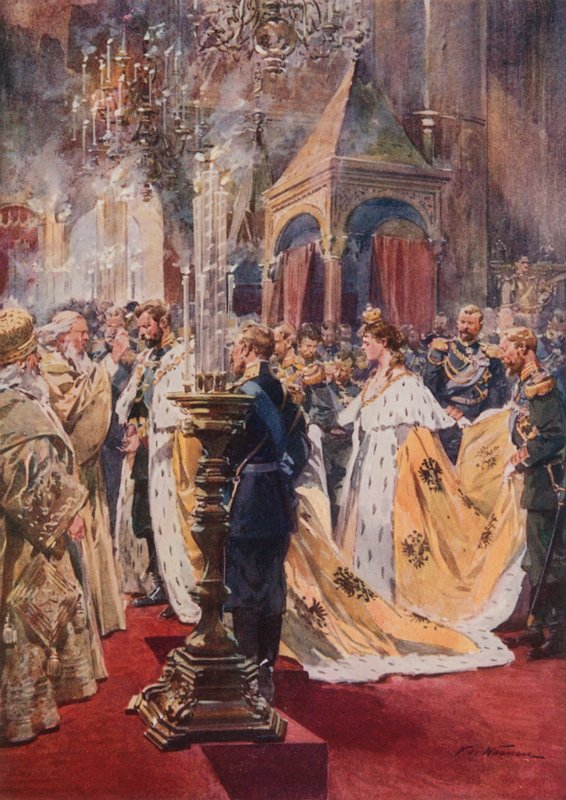 A coroação do imperador de Frederic de Haenen