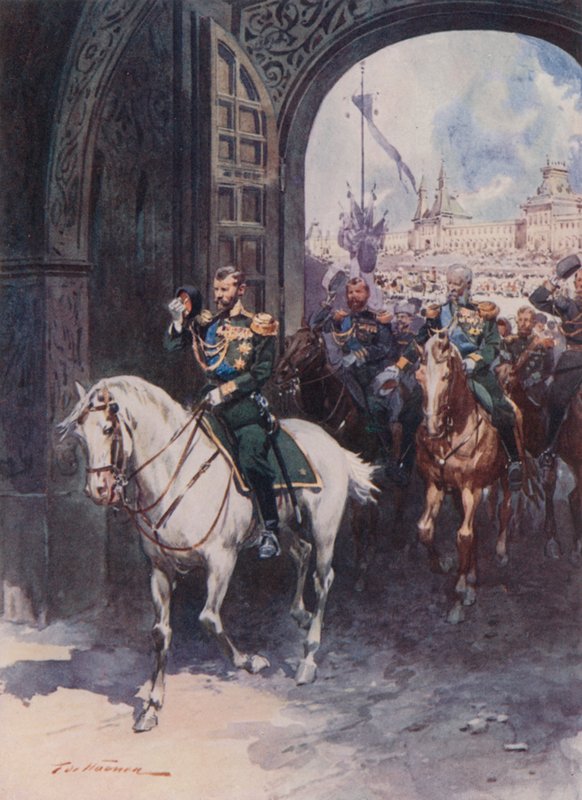 O Portão de Spassky (Salvador) do Kremlin de Frederic de Haenen
