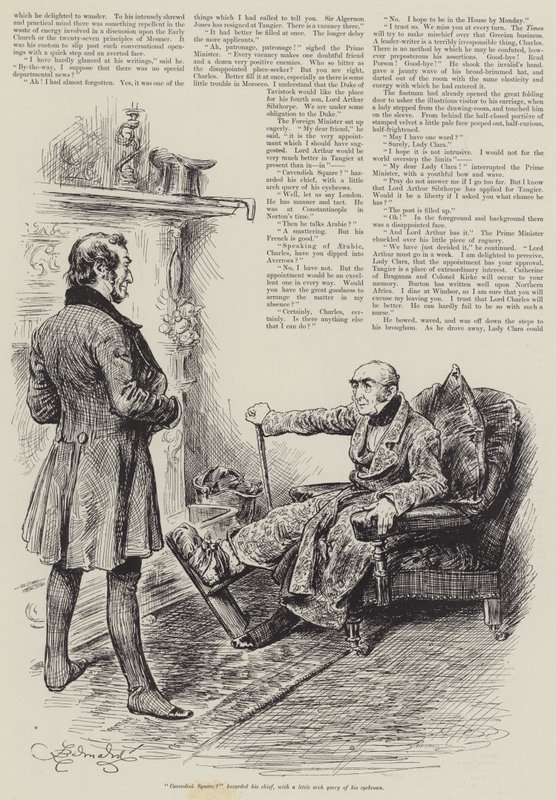 Uma questão de diplomacia, por Arthur Conan Doyle de Frederick Barnard