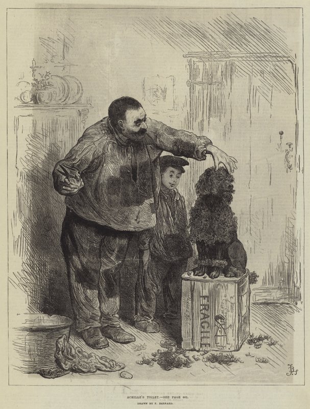 Banheiro de Achille de Frederick Barnard