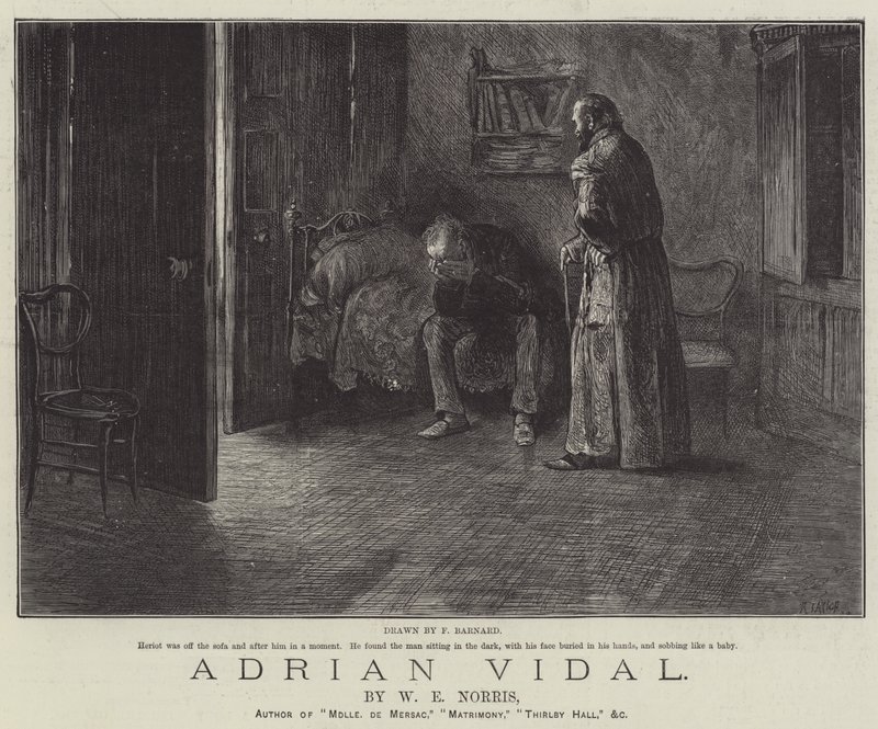 Adrian Vidal, por WE Norris de Frederick Barnard