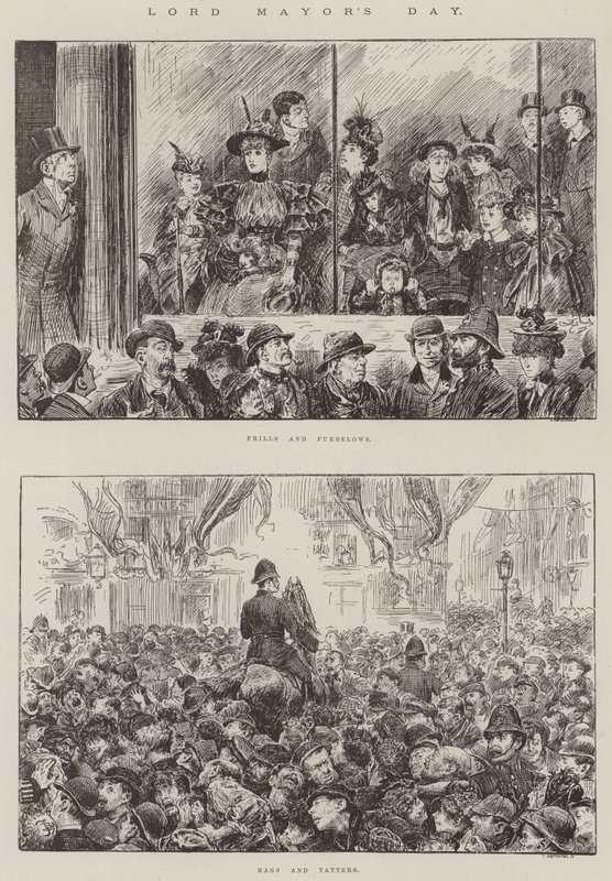 Dia do Lord Mayor de Frederick Barnard