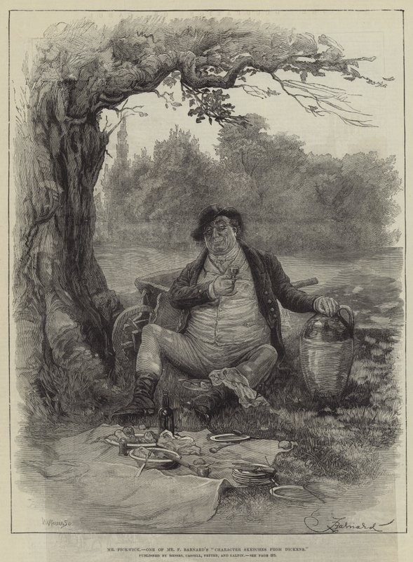 Sr. Pickwick de Frederick Barnard