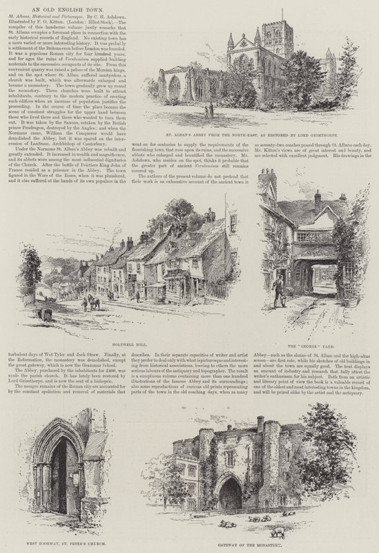 Uma antiga cidade inglesa de Frederick George Kitton