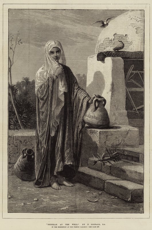 Rebeca no Poço de Frederick Goodall