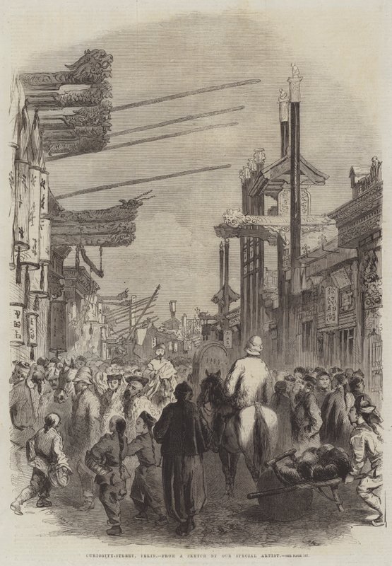 Rua da curiosidade, Pekin de Frederick John Skill