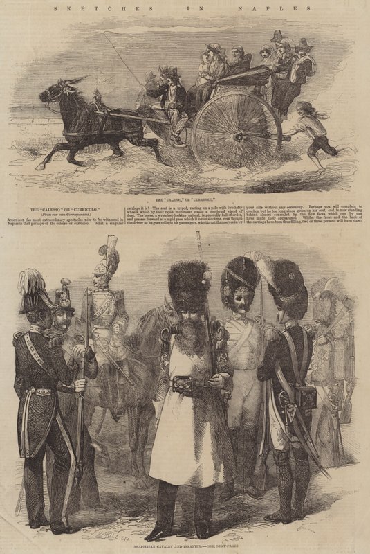 Esboços em Nápoles de Frederick John Skill