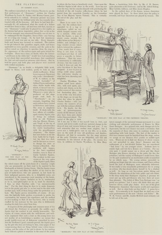 Alecrim, no Teatro Criterion de Frederick Pegram