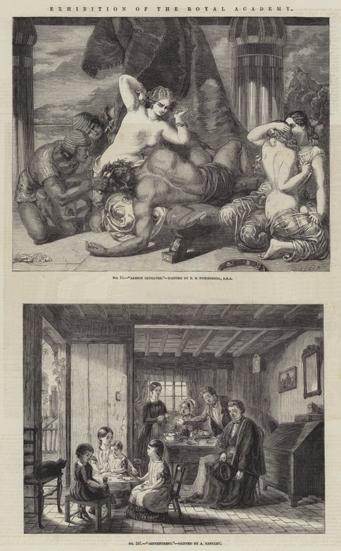 Exposição da Royal Academy de Frederick Richard Pickersgill