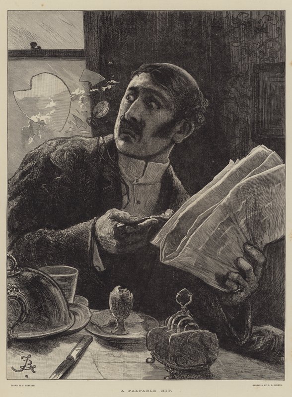 Um hit palpável de Frederick Barnard