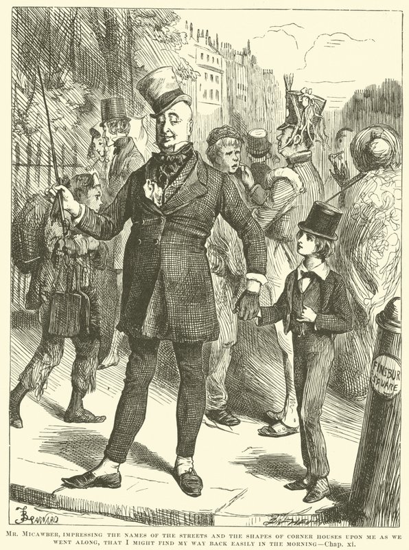 Sr. Micawber de Frederick Barnard