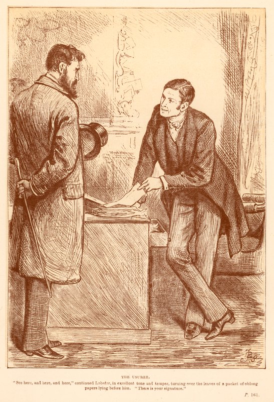 O Usurário de Frederick Barnard