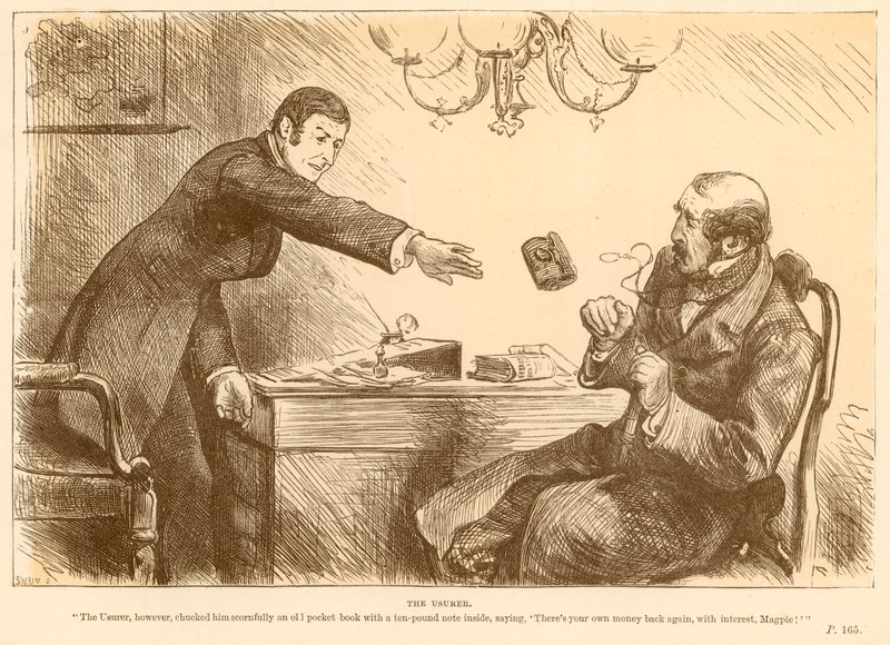 O Usurário de Frederick Barnard