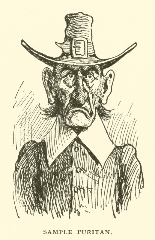 Amostra de puritano de Frederick Burr Opper