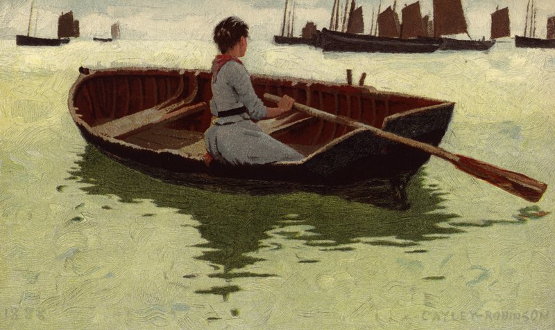 Uma manhã de setembro de Frederick Cayley Robinson