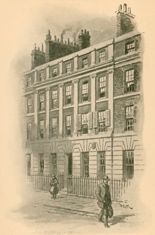 No 15 Furnivals Inn, Holborn, Londres, Residência de Charles Dickens de Frederick George Kitton