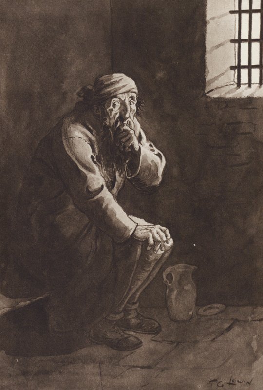 Fagin, de Oliver Twist, de Charles Dickens (gravura) de Frederick George Lewin