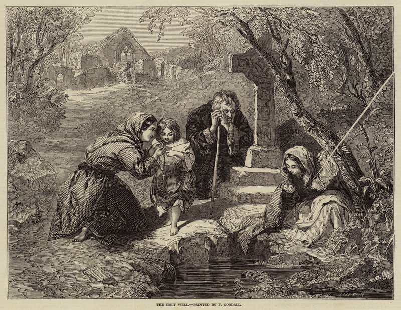O poço sagrado de Frederick Goodall