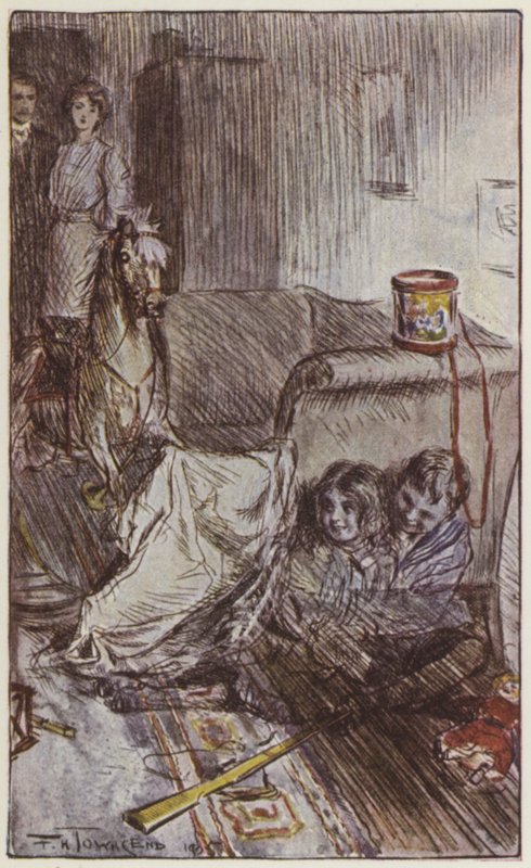 Ilustração para eles por Rudyard Kipling (cor litho) de Frederick Henry Townsend