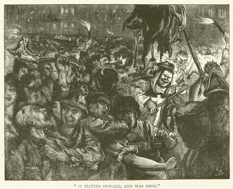 Ilustração para Barnaby Rudge de Frederick L. Bernard