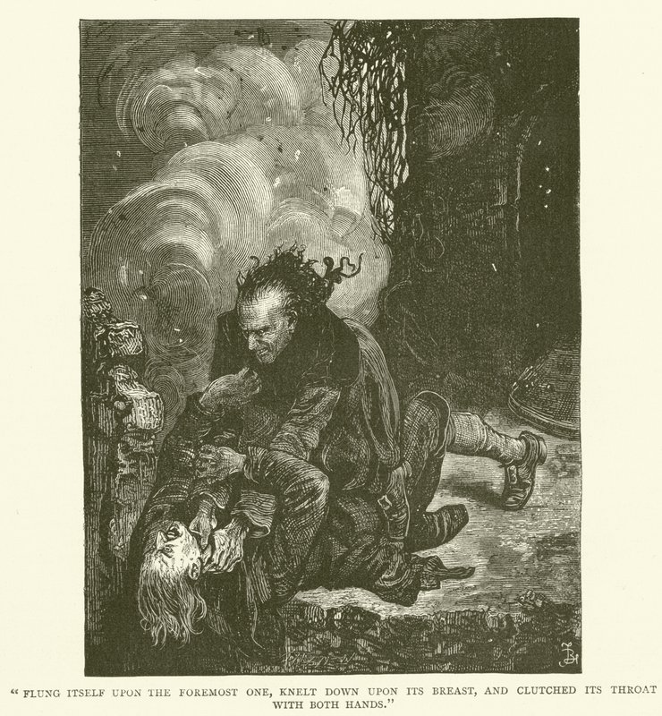 Ilustração para Barnaby Rudge de Frederick L. Bernard