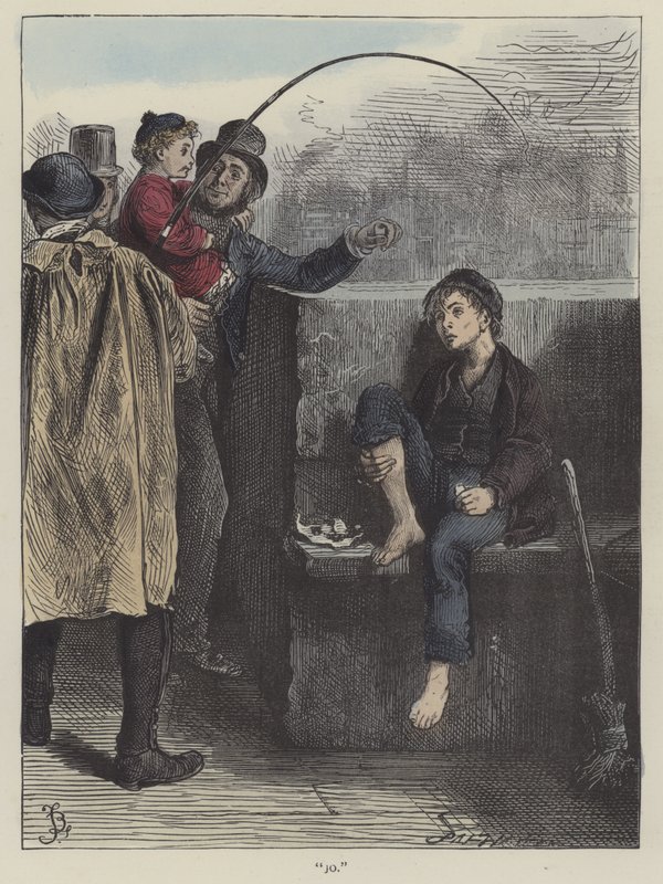Ilustração para a casa desolada de Frederick L. Bernard
