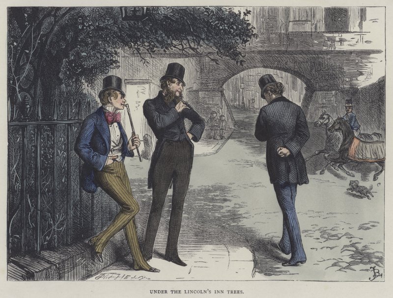 Ilustração para a casa desolada de Frederick L. Bernard