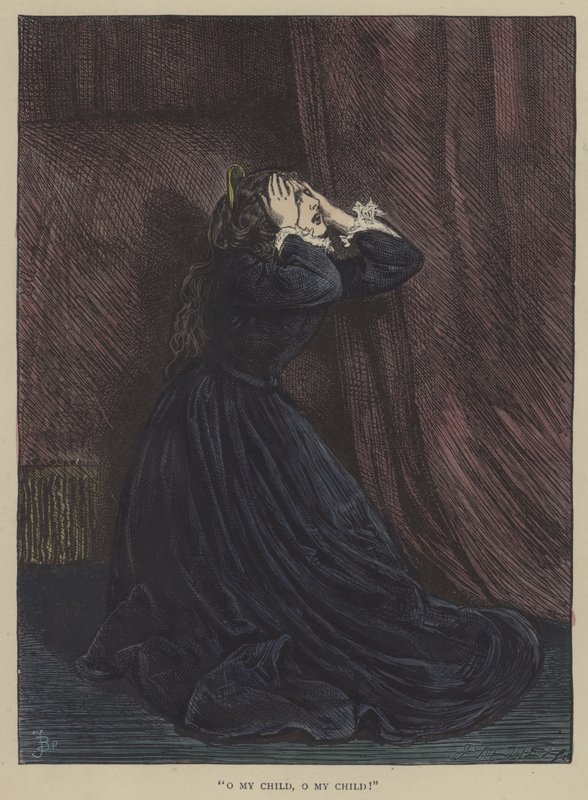 Ilustração para a casa desolada de Frederick L. Bernard