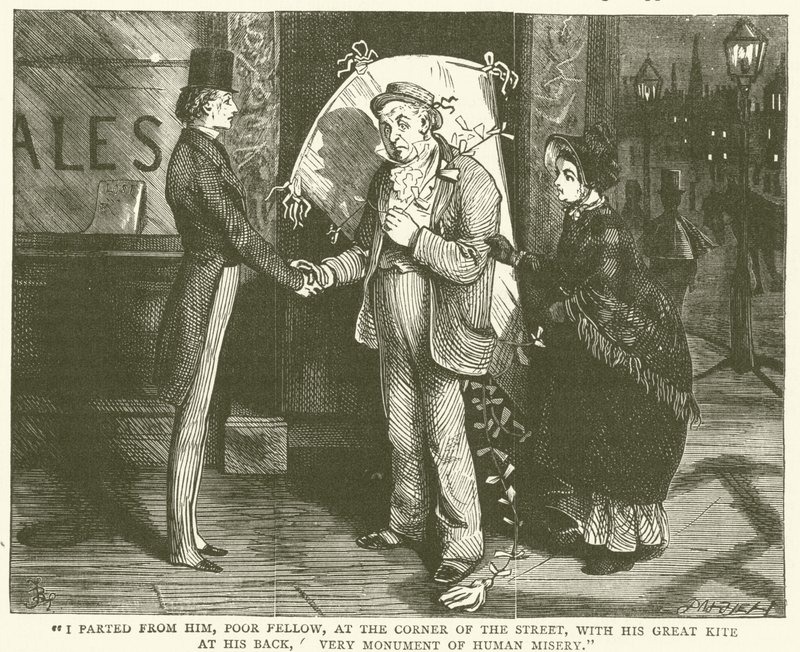 Ilustração para David Copperfield de Frederick L. Bernard