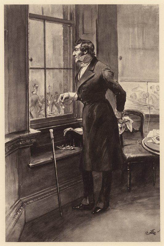 Major Pendennis (litografia) de Frederick L. Bernard