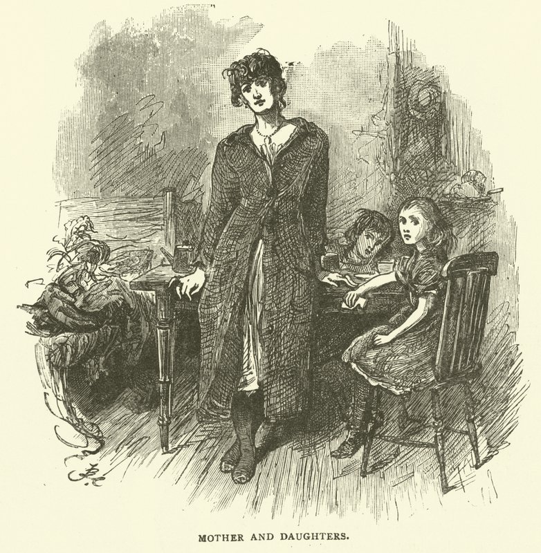Mãe e filhas de Frederick L. Bernard