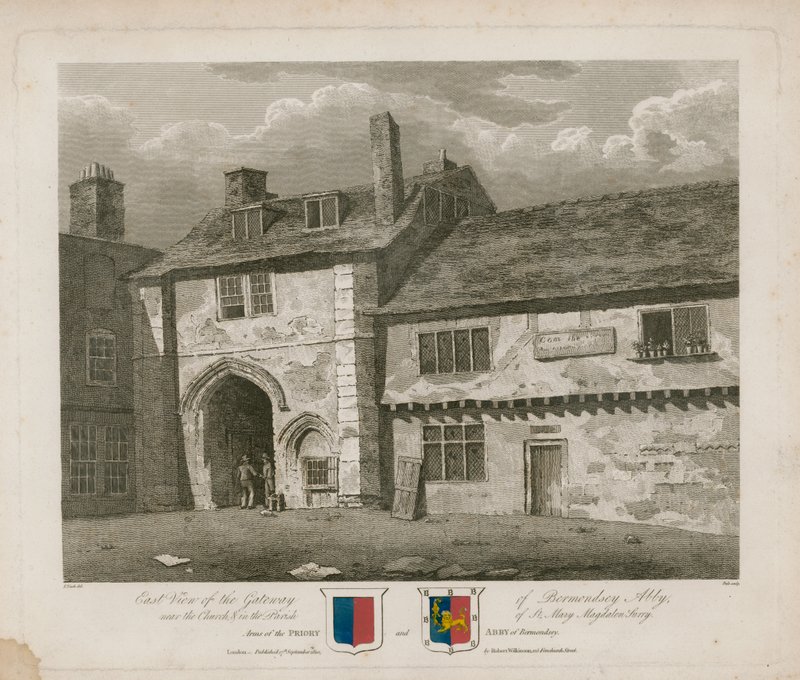 Portal da Abadia de Bermondsey de Frederick Nash