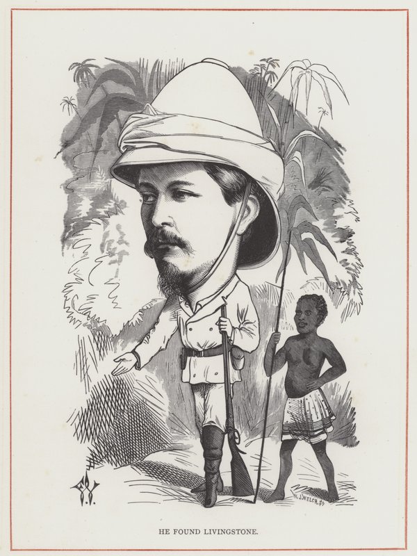 HM Stanley, ele encontrou o Livingstone de Frederick Waddy