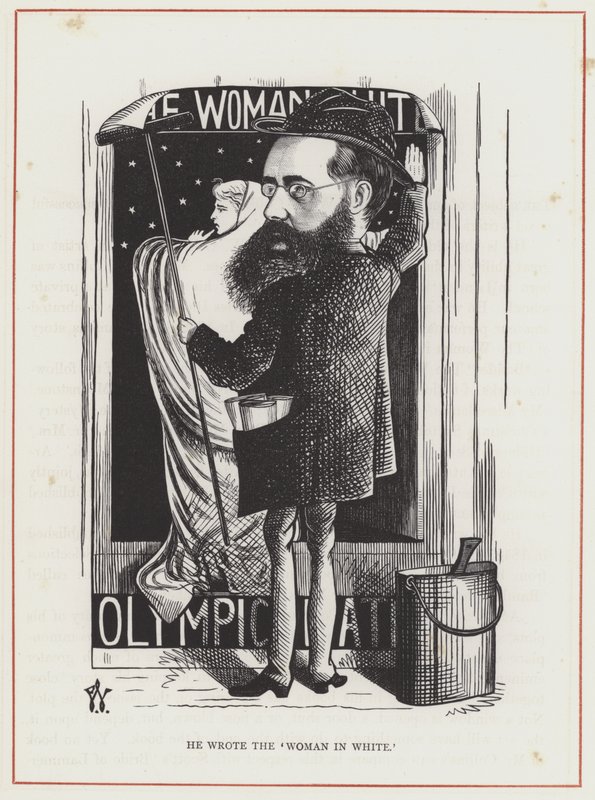 Wilkie Collins, a mulher de branco de Frederick Waddy