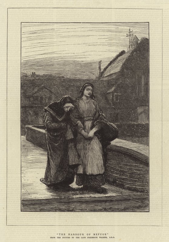 O porto do refúgio de Frederick Walker