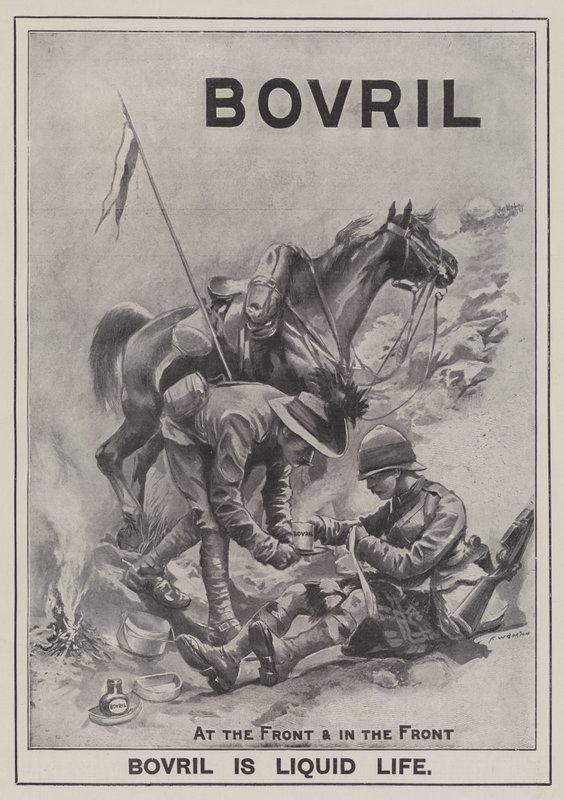 Anúncio, Bovril (gravura) de Frederick William Burton