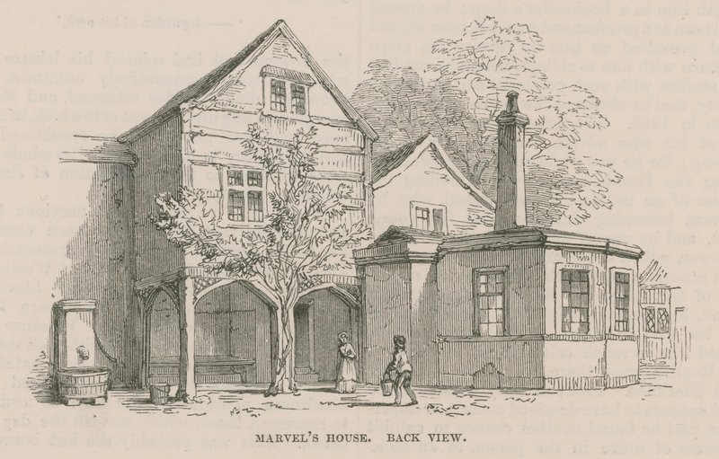 Casa de Andrew Marvel, Highgate de Frederick William Fairholt
