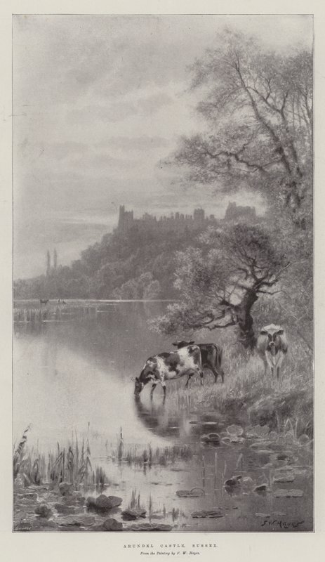 Castelo de Arundel, Sussex de Frederick William Hayes