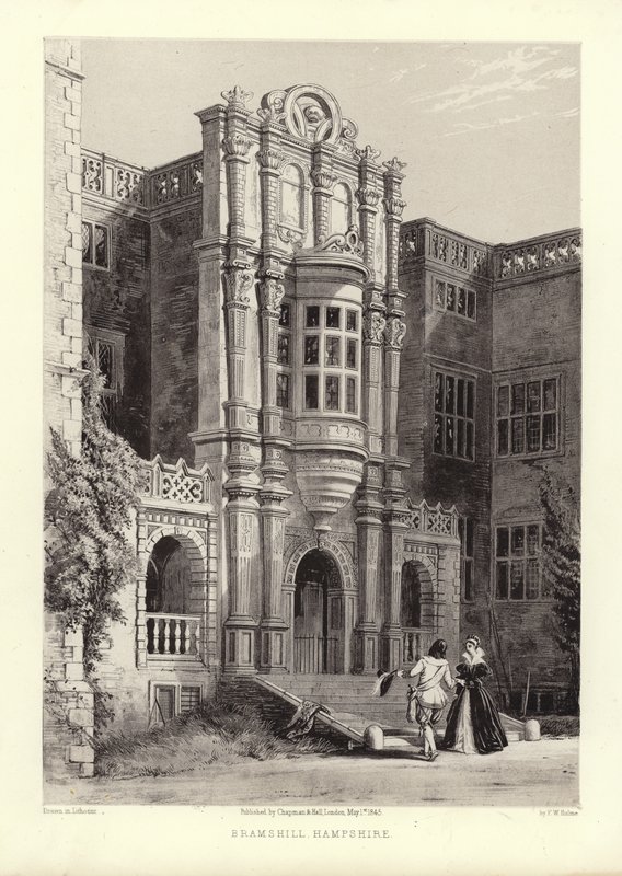 Bramshill, Hampshire (litotint) de Frederick William Hulme