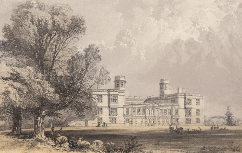 Castelo Ashby, Northamptonshire de Frederick William Hulme